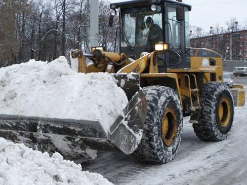 Погрузка и вывоз снега